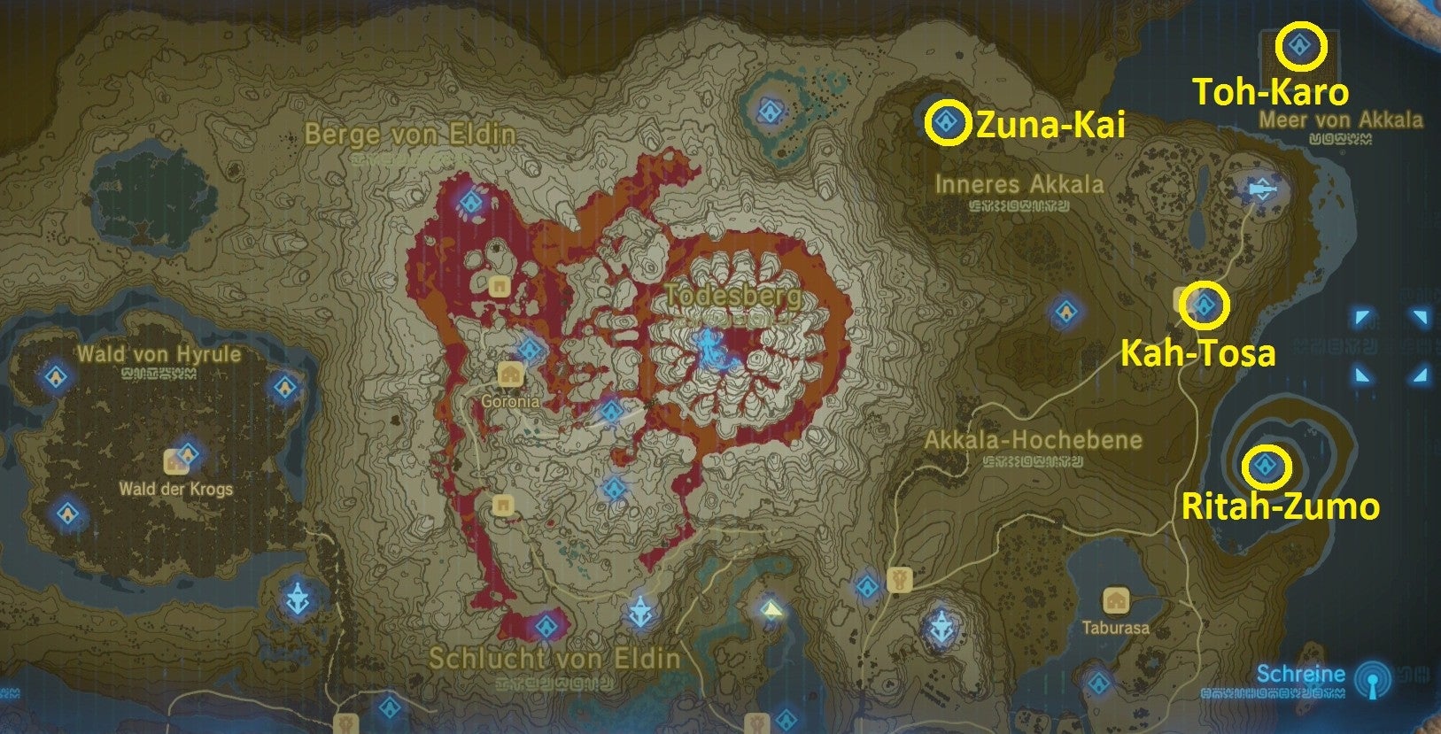 Zelda Breath Of The Wild Irrland Lösung Zelda: Breath of the Wild - Kah-Tosa-Schrein, Linkes Auge des Schädels